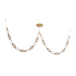 4559-2PC, подвесная/потолочная люстра, D200xH1780/2780 + D640xH890/1775 + D1800xH820/1725, 2xLEDx18W, 1990LM, 4000K, included — изображение 7