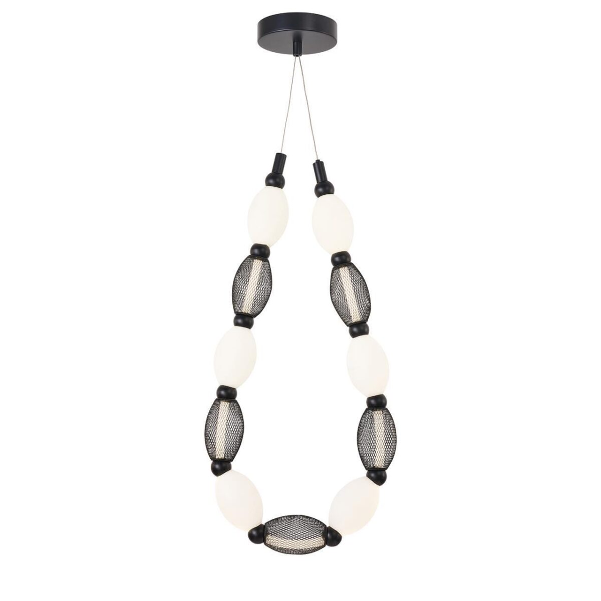 4560-1PC, подвесная/потолочная люстра, D160xH1780/2780 + D505xH890/1775 + D965xH820/1725, LEDx18W, 1080LM, 4000K, included — изображение 4