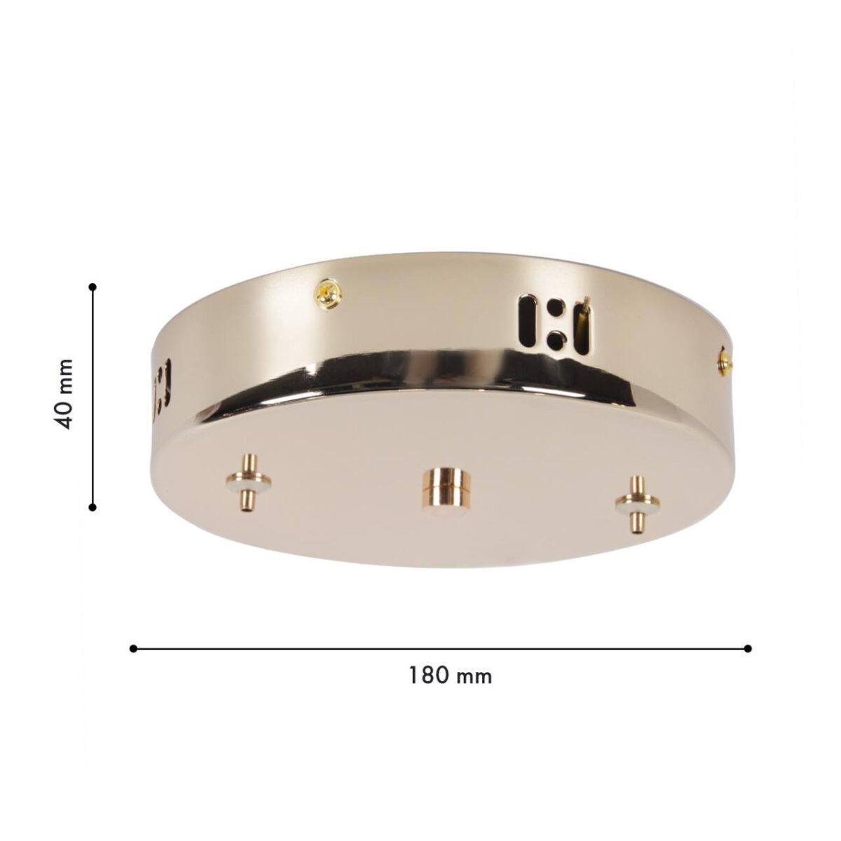 4591-180-2GD, потолочная чаша, D180xH40, цвет золотой — изображение 2