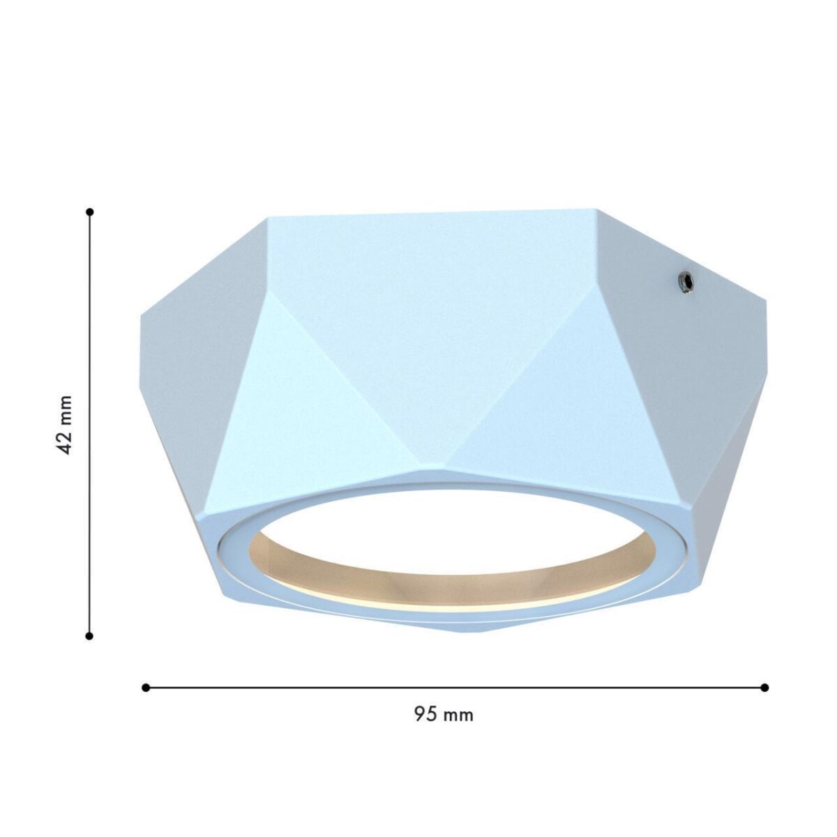 4668-1U, уличный светильник, L110xW95xH42, 1xGX53LEDx15W, IP54, excluded — изображение 2