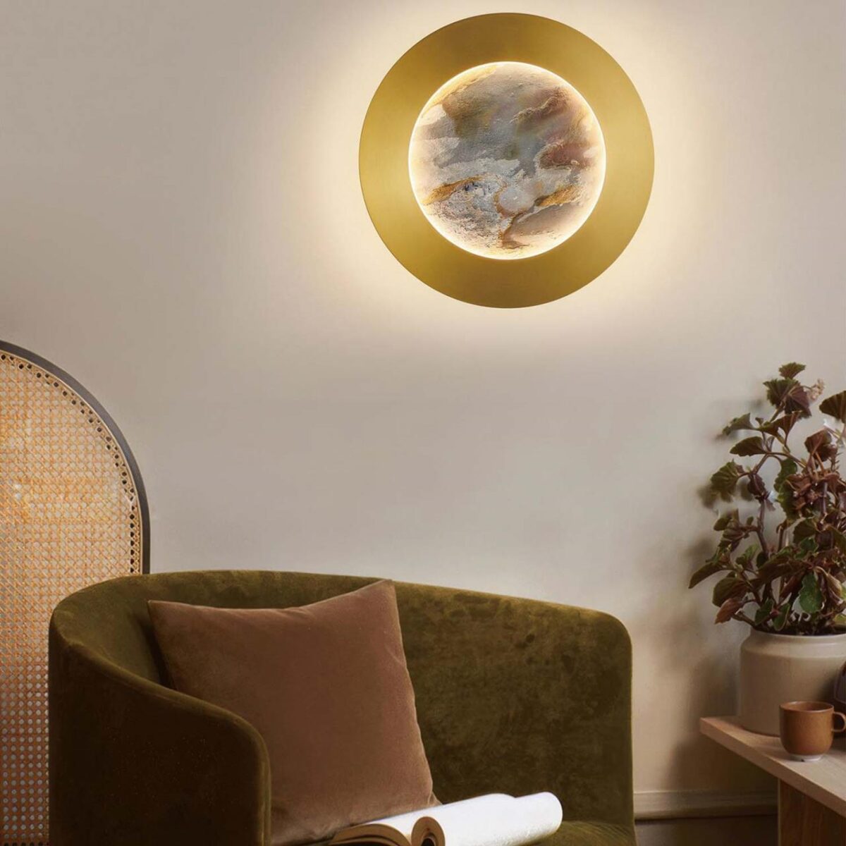 4597-1W, настенный светильник, D50xW300xH300, LEDx24W, 336LM, 4000K, CRI>90, included — изображение 5