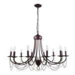 2590-12P, подвесная люстра, D960xH580/2080, 12xE14x40W, excluded — изображение 2