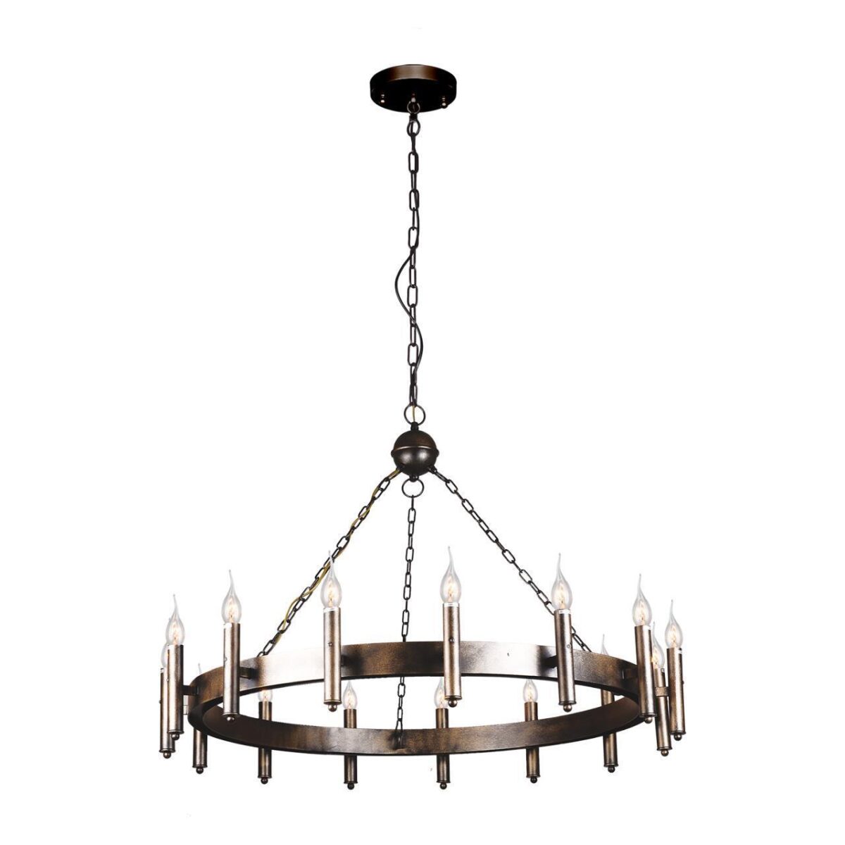 1144-15P, люстра подвесная, D1124xH2150, 15xE14x60W, excluded — изображение 1