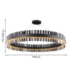 4262-10P, подвесная люстра, D1000xH150/1500, LEDx54W, 4320LM, 4000K, included — изображение 2