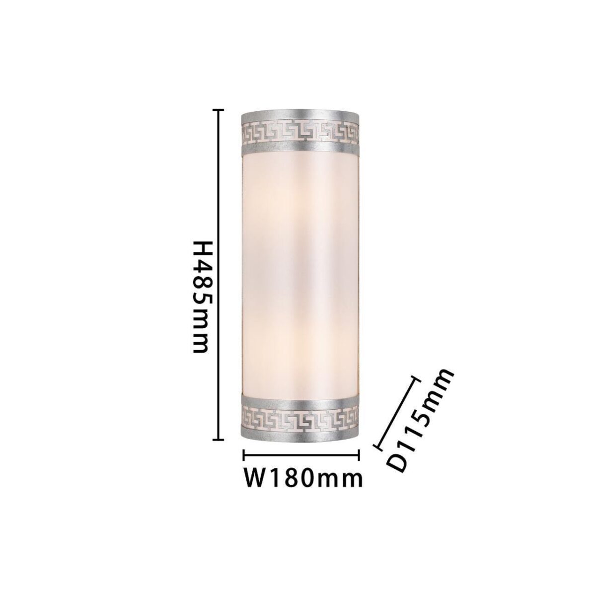 4010-2W, настенный светильник, D115xW180xH485, 2xE14x40W, excluded — изображение 3