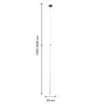 4225-1P, подвес, D20xH2000, LEDx12W, 42V, 1000LM, 3000-6000K, IP20, included — изображение 3