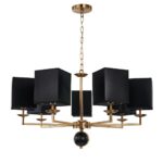 2822-7P, подвесная люстра, D790xH455/1520(H560/1625), 7xE14x40W, excluded — изображение 2