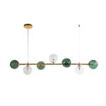 4035-7P, подвесная люстра, L1200xW300xH300/1300, 7xG9LEDx5W, excluded — изображение 2