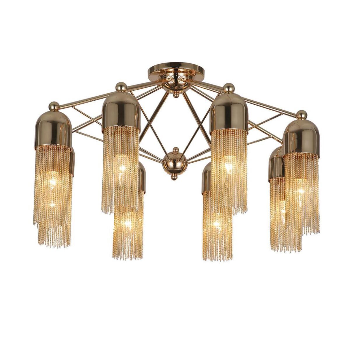 2739-8P, потолочная люстра, D730xH415, 8xE14x60W, excluded — изображение 1