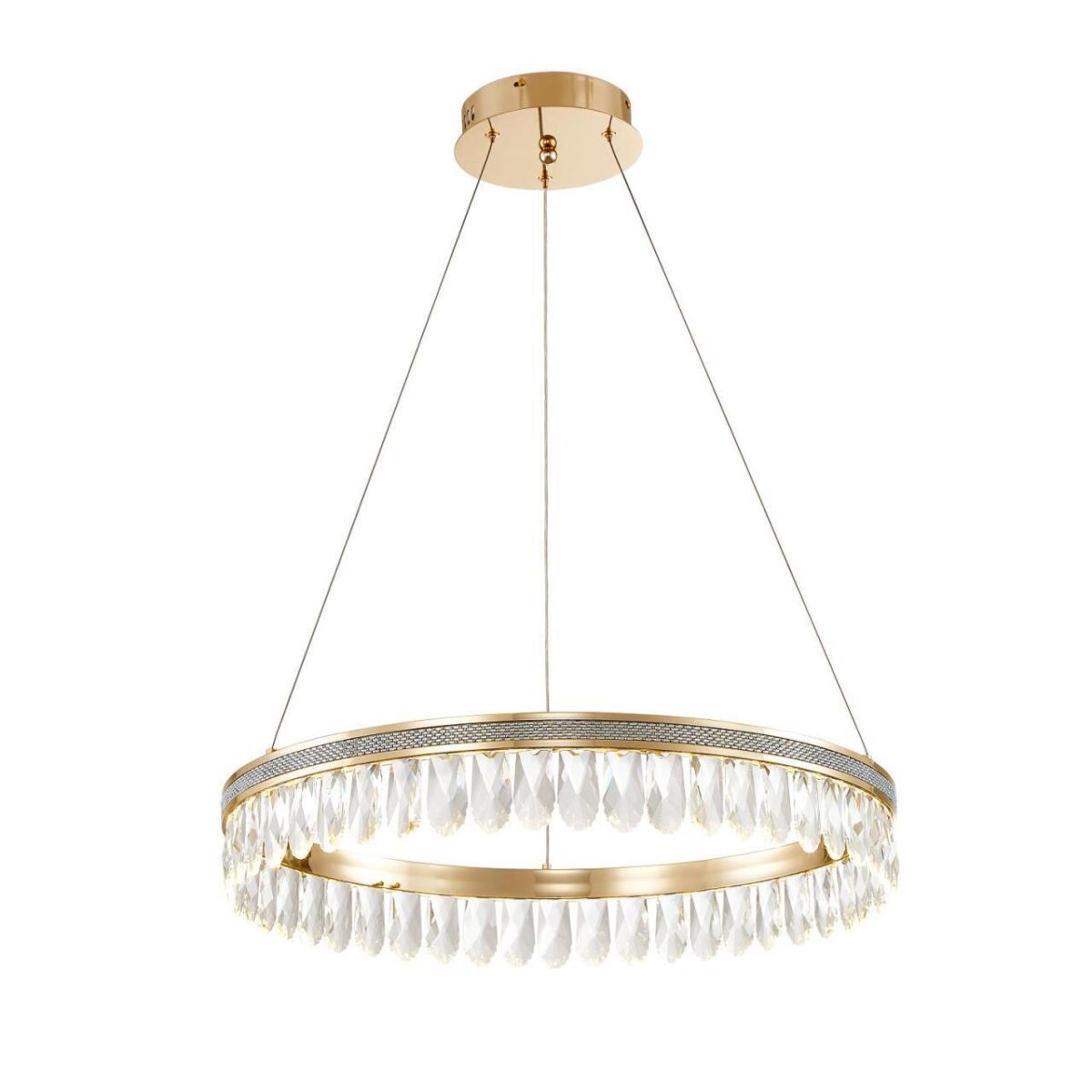 4207-6P, подвесная люстра, D600xH100/1500, LEDx31W, 3100LM, 3000K, included — изображение 1