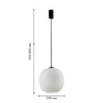 4259-1P, подвес, D250xH335/1835, 1xE27x40W, excluded — изображение 2