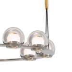 4291-10P, подвесная люстра, D680xH1500/1575, 10xLEDx7.2W, 5700LM, 4000K, included — изображение 3