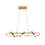 4677-3P, подвесная люстра, L730xW190xH145/1200, LEDx48W, 1700LM, 3000-6000K, IP20, included, remote control