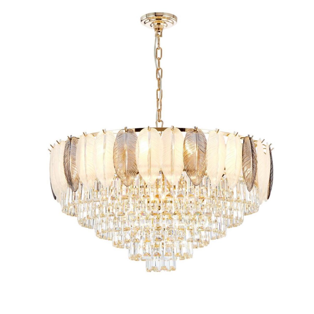 2982-18P, подвесная люстра, D790xH480/1480, 18xE14x40W, excluded 2982-18P, подвесная люстра, D790xH480/1480, 18xE14x40W, excluded — изображение 1