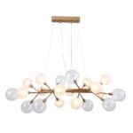 2515-12P, люстра подвесная, L1000xW420xH440/1100, 12xG9x40W, excluded