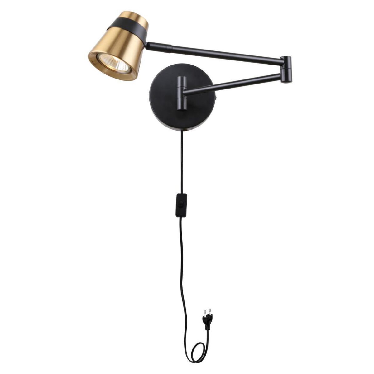 4223-1W, настенный светильник, D580xW120xH130, 1xGU10x35W, excluded, switch 4223-1W, настенный светильник, D580xW120xH130, 1xGU10x35W, excluded, switch — изображение 1