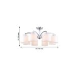 2199-8U, люстра потолочная, D750xH320, 8xE14x40W, excluded — изображение 2