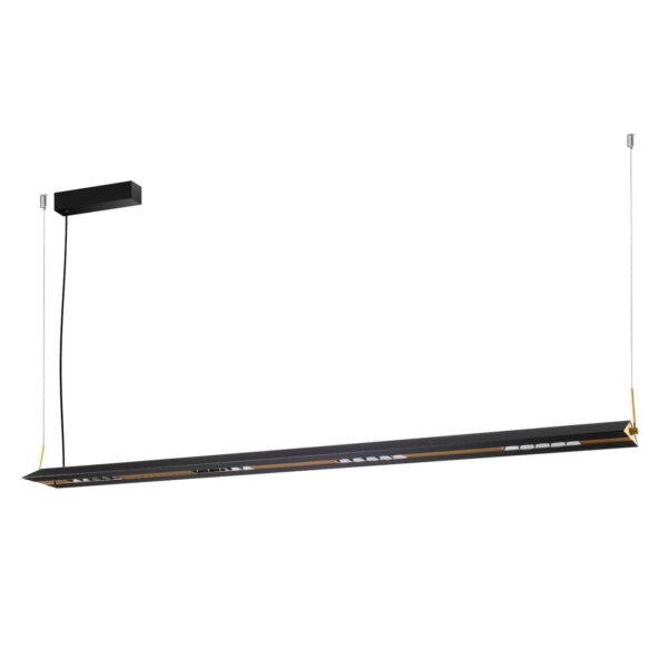 4398-12P, подвесная люстра, L1234xW160xH200/1600, LEDx30W, 2625LM, 3000K/4700K/6500K, IP20, included