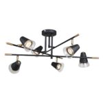 4618-6C, потолочная люстра, D770xH360, 6xGU10x35W, excluded