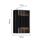 4297-1W, уличный светильник, D65xW140xH200, LEDx12W, 360LM, 4000K, IP54, included — изображение 3