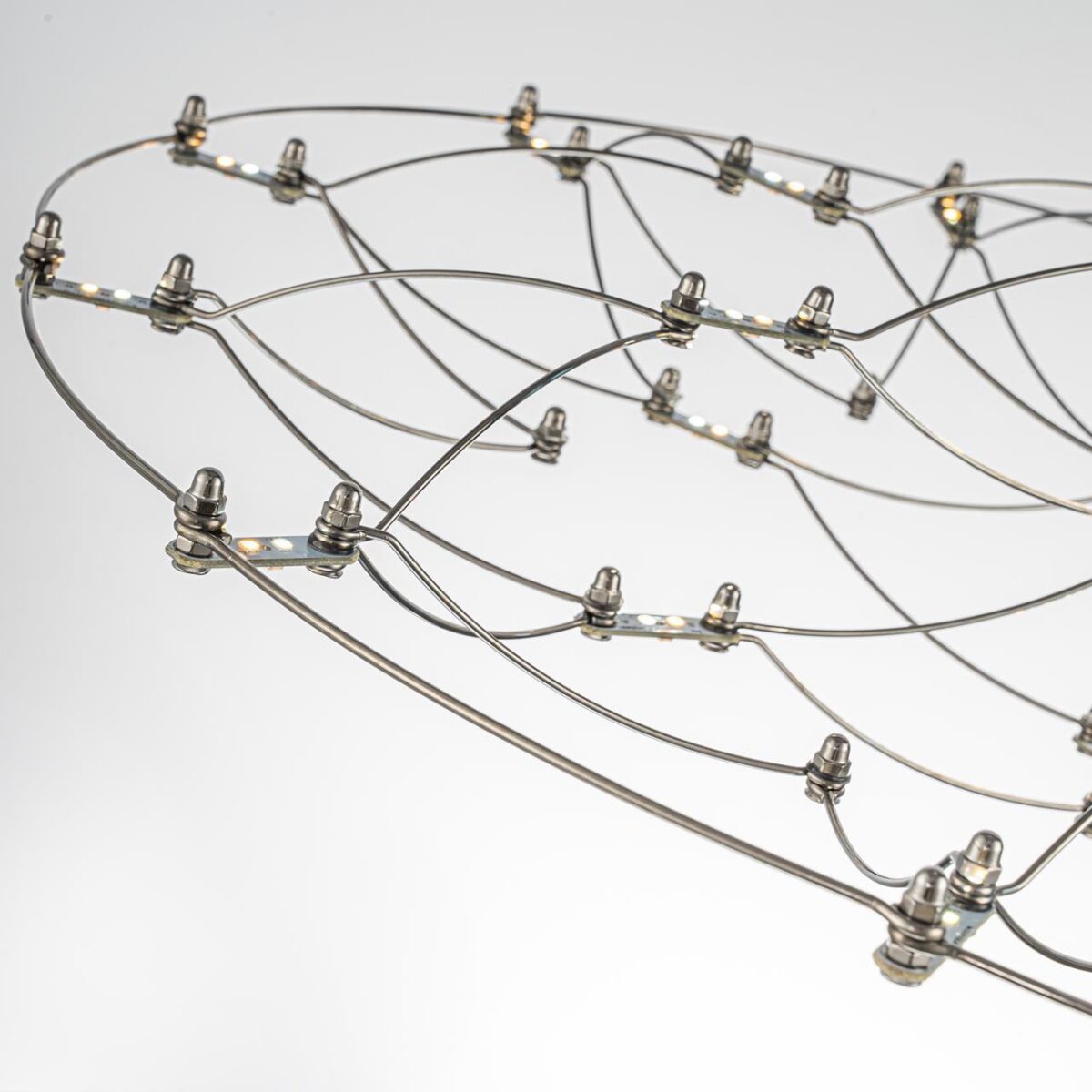 4305-6P, подвесная люстра, D585xH190/2190, LEDx23W, 5300LM, 3000K/4500K/6000K, included, remote control — изображение 9