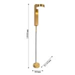 4063-1W, настенный светильник, D145xW80xH1000, 1xLEDx5W, 400LM, 4000K, included — изображение 3