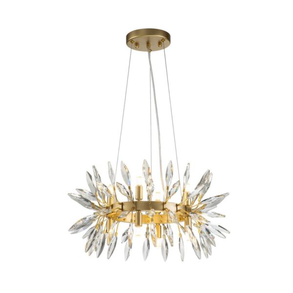 4058-8P, подвесная люстра, D520xH260/1285, 8xG9x25W, excluded