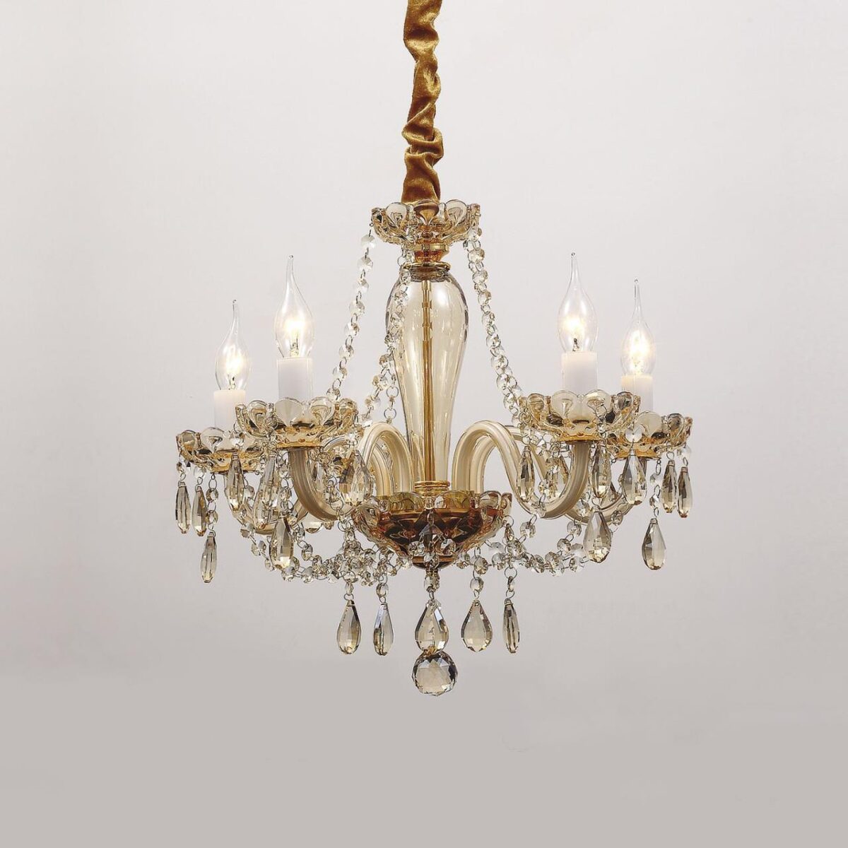 1738-5P, люстра подвесная, D450xH450/1450, 5xE14x40W, excluded 1738-5P, люстра подвесная, D450xH450/1450, 5xE14x40W, excluded — изображение 1