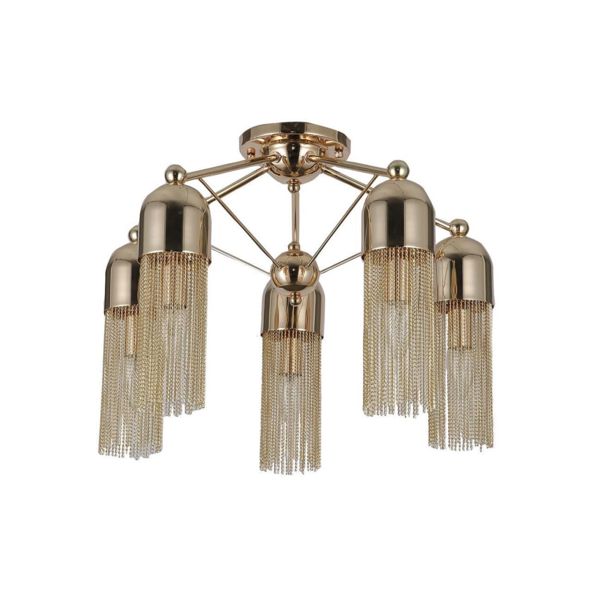 2739-5P, потолочная люстра, D540xH340, 5xE14x60W, excluded — изображение 2