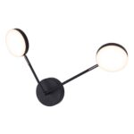 4631-2W, настенный светильник, D135xW370xH455, 2xLEDx6W, 570LM, 4000K, included — изображение 3