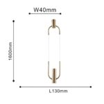 4192-1P, подвес, L130xW40xH500/1600, LEDx3W, 255LM, 4000K, included — изображение 3