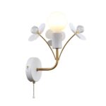 4081-1W, настенный светильник, D240xW220xH300, 1xE27x60W, excluded, switch