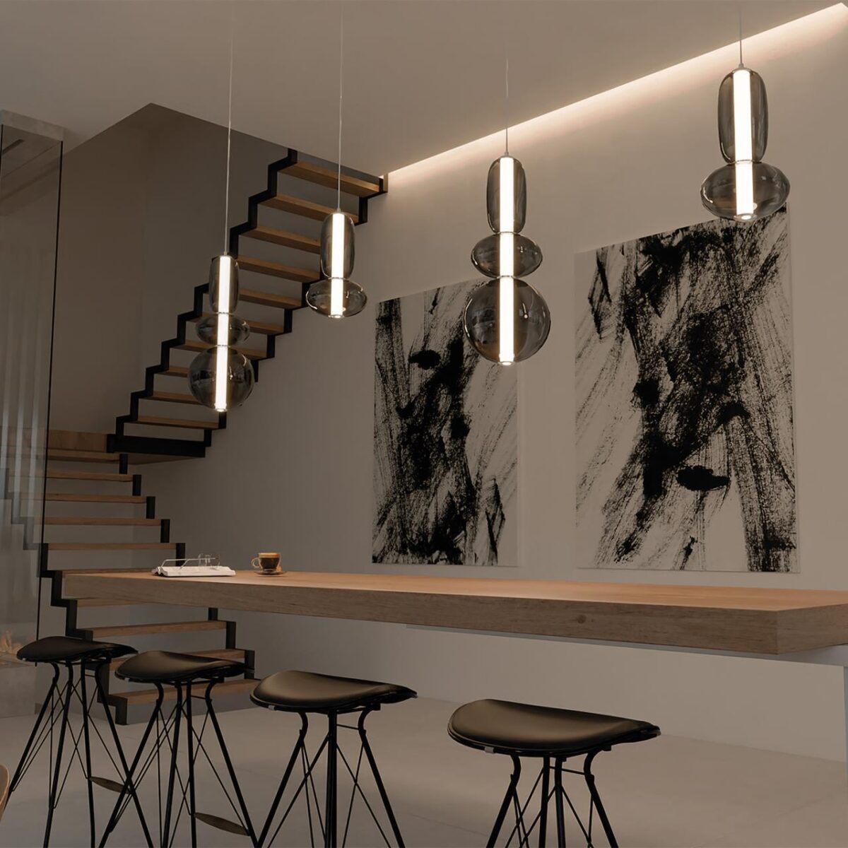 4254-3P, подвес, D250xH795/2295, LEDx24W, 1920LM, 4000K, included — изображение 4