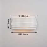 4122-2W, настенный светильник, D125xW400xH170, 2xE14x40W, excluded — изображение 3