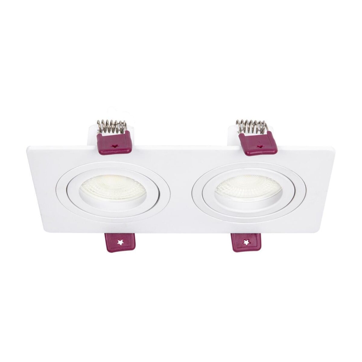 4647-2C, врезной светильник, L172xW92xH28, cutout:L150xW75, 2xGU10x35W, IP20, excluded — изображение 1