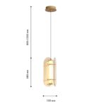 4624-2P, подвес, D190xH420/1925, LEDx16W, 860LM, 3000K, included — изображение 2