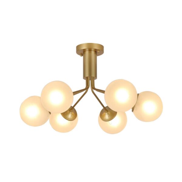 2631-6U, потолочная люстра, D620xH320, 6xE27x60W, excluded