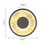 4446-1W, настенный светильник, D90xW290xH290, LEDx20W, 205LM, 4000K, included — изображение 3