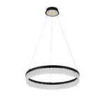 4187-1P, подвесная люстра, D600xH130/1000, LEDx68W, 3060LM, 3000-6000K, included, remote control — изображение 2