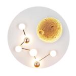 4630-5C, потолочный светильник, D500xH100, LEDx42W, 2530LM, 4000K, included — изображение 3