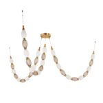 4559-3PC, подвесная/потолочная люстра, D200xH1780/2780 + D650xH890/1775 + D1980xH820/1725, 3xLEDx18W, 2910LM, 4000K, included — изображение 8