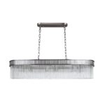 4201-12P, подвесная люстра, L1000xW320xH380/1220, 12xE14x40W, excluded — изображение 2