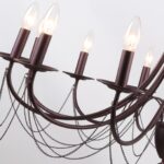 2590-12P, подвесная люстра, D960xH580/2080, 12xE14x40W, excluded — изображение 7