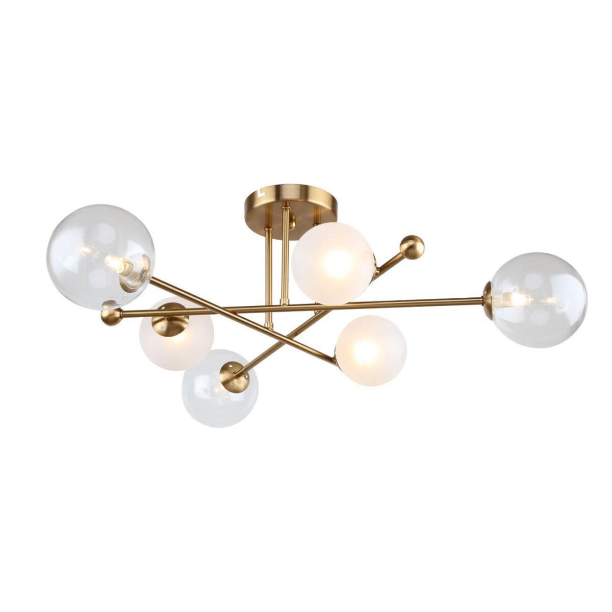 2991-6P, потолочная люстра, D750xH235, 6xG9x40W, excluded 2991-6P, потолочная люстра, D750xH235, 6xG9x40W, excluded — изображение 1