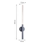 4310-1W, настенный светильник, D70xW85xH600, LEDx7W, 320LM, 4000K, CRI>90, included — изображение 2