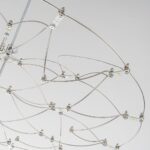 4305-6P, подвесная люстра, D585xH190/2190, LEDx23W, 5300LM, 3000K/4500K/6000K, included, remote control — изображение 5