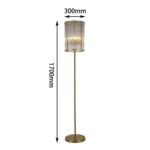 2907-4F, напольный светильник, D300xH1700, 4xE14x60W, excluded — изображение 3