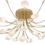 4197-28C, потолочная люстра, D880xH320, 28xG4LEDx3W, 5600LM, 3000K, included — изображение 4