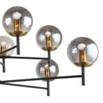 3088-10P, потолочная люстра, D980xH410/710, 10xE14x40W, excluded — изображение 4