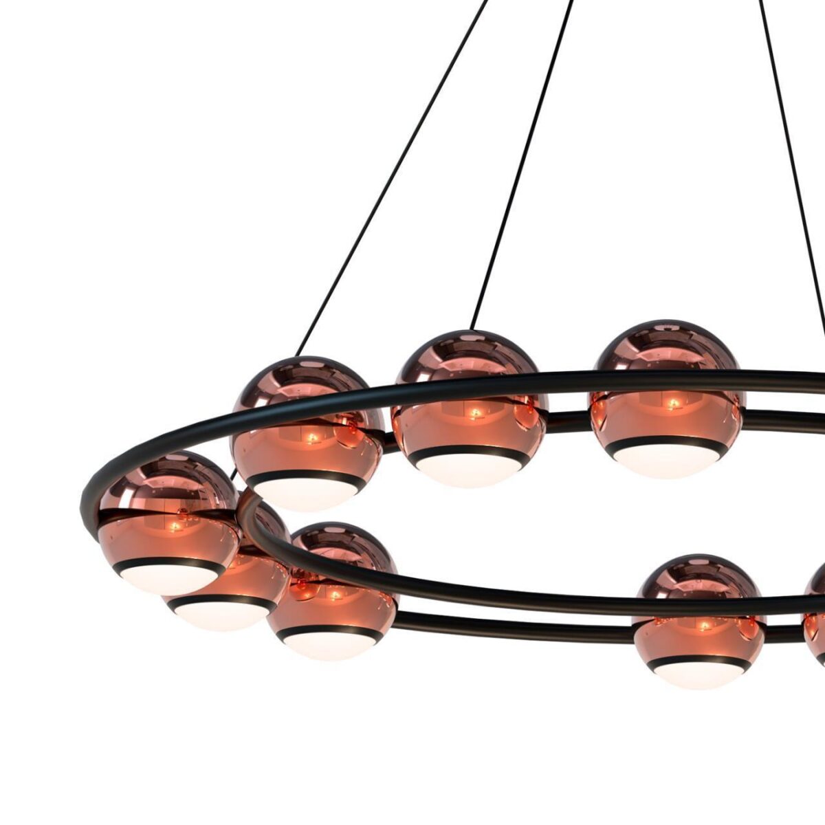 4561-12P, подвесная люстра, D450xH1500/1675, 12xLEDx4W, 2880LM, 4000K, included — изображение 3